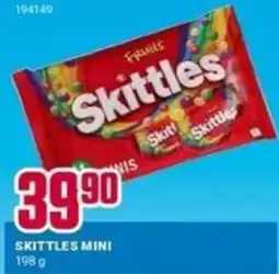 Europris Skittles Mini tilbud