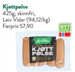 Jacobs Leiv Vidar Kjøtt-pølse tilbud