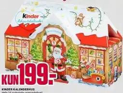 Europris Kinder Kalenderhus tilbud