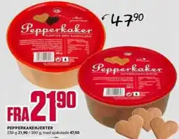 Europris Pepperkakehjertter tilbud