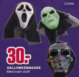 Europris Halloweenmaske tilbud