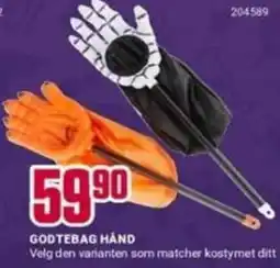 Europris Godtebag hånd tilbud