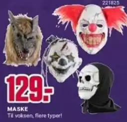 Europris Maske tilbud