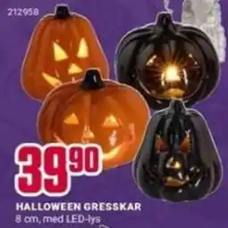 Europris Halloween gresskar tilbud