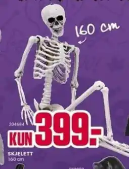 Europris Skjelett tilbud