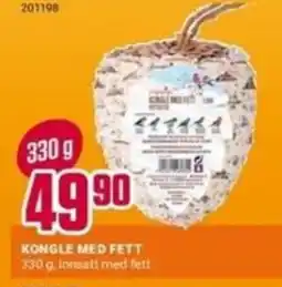Europris Kongle med fett tilbud