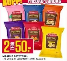 Europris Maarud potetgull tilbud