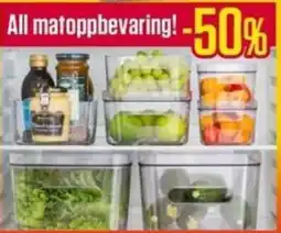 Europris All matoppbevaring tilbud