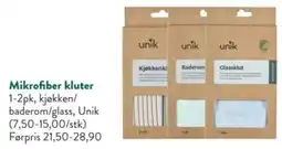 Jacobs Unik Mikrofiber kluter tilbud