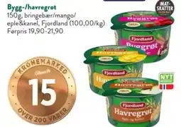 Jacobs Fjordland Bygg-/havregrot tilbud