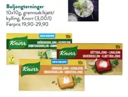 Jacobs Knorr Buljongterninger tilbud