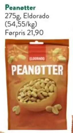 Jacobs Eldorado Peanøtter tilbud