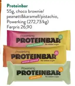Jacobs Powerking Proteinbar tilbud