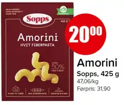 Spar Amorini Sopps tilbud