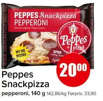 Peppes Snackpizza pepperoni
