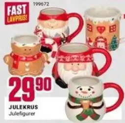 Europris Julekrus Julefigurer tilbud