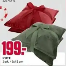 Europris Pute tilbud
