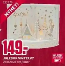 Europris Julebok vintervy tilbud