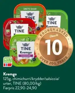 Jacobs Tine kremgo tilbud
