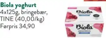 Jacobs Biola yoghurt tilbud