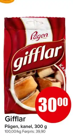 Spar Pågen gifflar tilbud