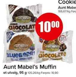 Spar Aunt Mabel's Muffin tilbud