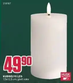 Europris Husk kubbelys led tilbud