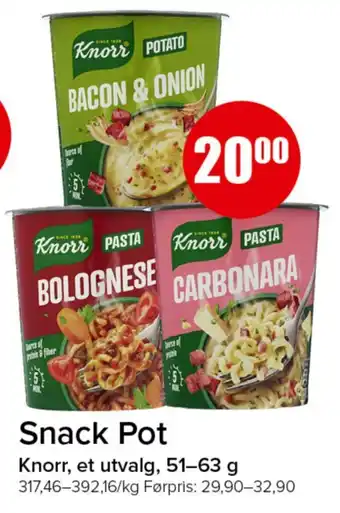 Knorr snack pot