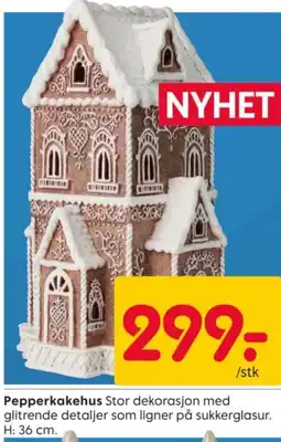 Rusta Pepperkakehus tilbud
