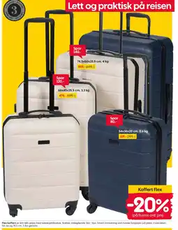 Rusta Koffert Flex tilbud