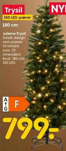Rusta Trysil Juletre tilbud