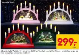 Rusta Adventsstake Vattnäs tilbud
