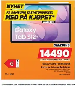 POWER Galaxy Tab S12+ Wi-Fi 256 GB tilbud