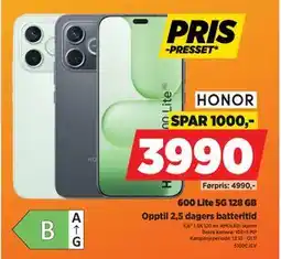 POWER 600 Lite 5G 128 GB tilbud