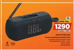 POWER Bluetooth /DAB+radio tilbud
