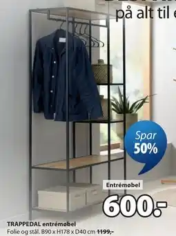 JYSK TRAPPEDAL entrémøbel tilbud