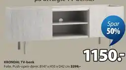 JYSK KRONDAL TV-benk tilbud