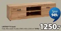 JYSK LINTRUP TV-benk tilbud