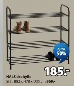 JYSK HALS skohylle tilbud