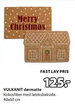 JYSK VULKANIT dørmatte tilbud