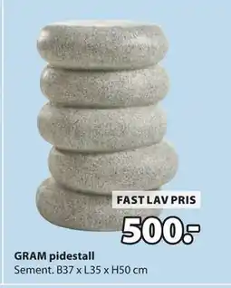 JYSK GRAM pidestall tilbud