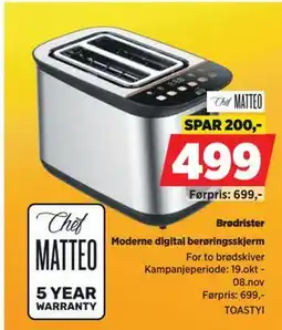 POWER Brødrister tilbud