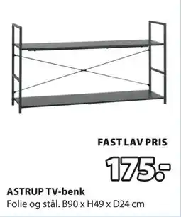 JYSK ASTRUP TV-benk tilbud
