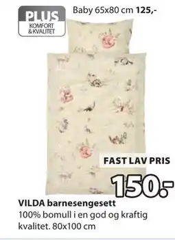 JYSK VILDA barnesengesett tilbud