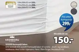 JYSK VIVIAN formsydd laken tilbud
