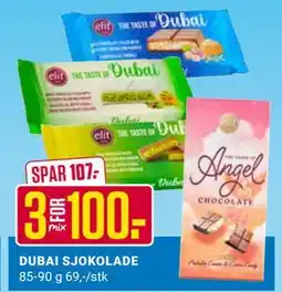 Europris DUBAI SJOKOLADE tilbud
