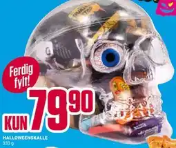 Europris HALLOWEENSKALLE tilbud