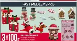 Europris KALENDERGAVER, Medlemspris tilbud