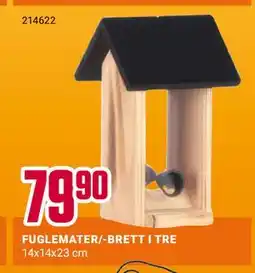 Europris FUGLEMATER/-BRETT I TRE tilbud