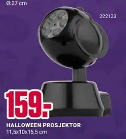 Europris HALLOWEEN PROSJEKTOR tilbud
